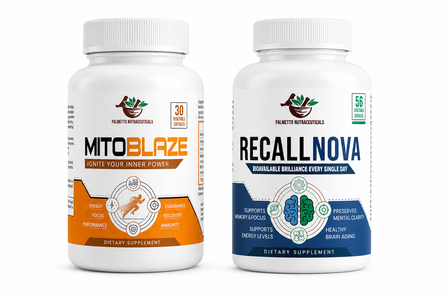 Palmetto Nutraceuticals — MitoBlaze and RecallNova